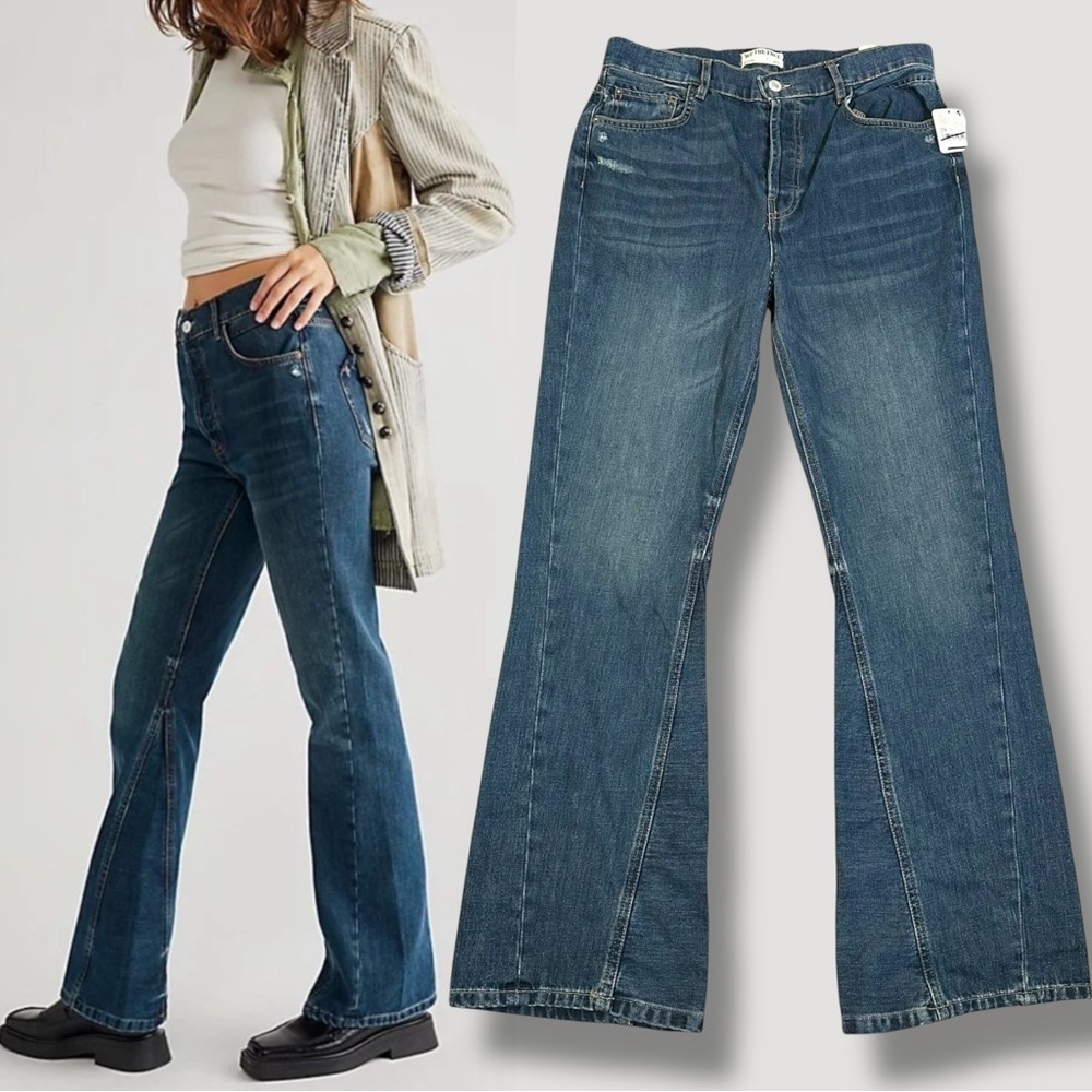 Classic Blue Flare Jeans